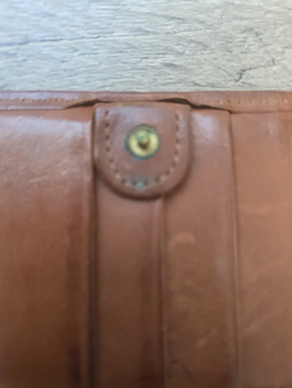 Coach Brown Leather Wallet Vintage Heritage Classic